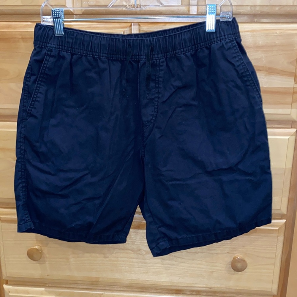 H&M Divided Men’s Black 100% Cotton Shorts Drawstring - Size S - EUC